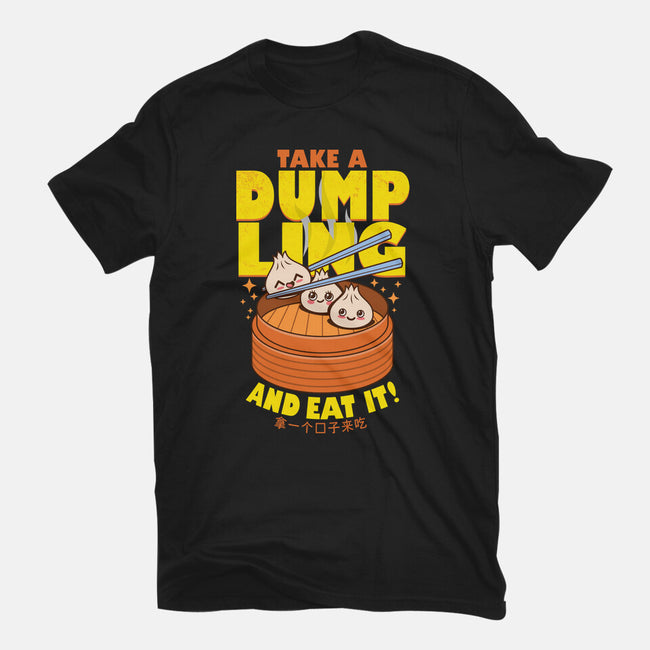 Take A Dumpling And Eat It-Mens-Basic-Tee-Boggs Nicolas