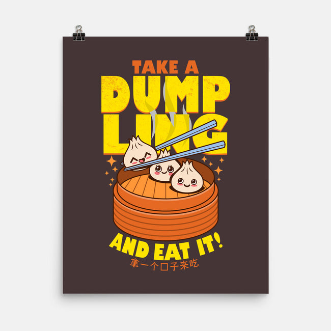 Take A Dumpling And Eat It-None-Matte-Poster-Boggs Nicolas