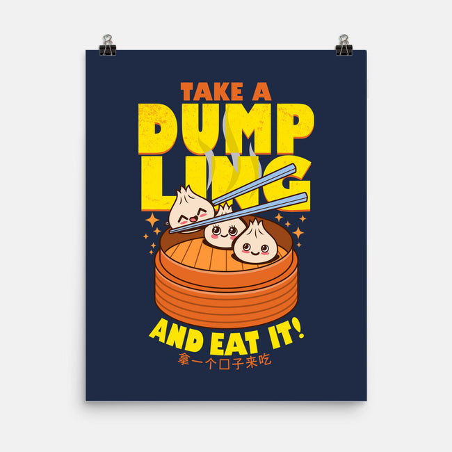 Take A Dumpling And Eat It-None-Matte-Poster-Boggs Nicolas