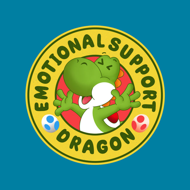 My Emotional Support Dragon-None-Removable Cover-Throw Pillow-Tri haryadi