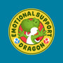 My Emotional Support Dragon-None-Glossy-Sticker-Tri haryadi