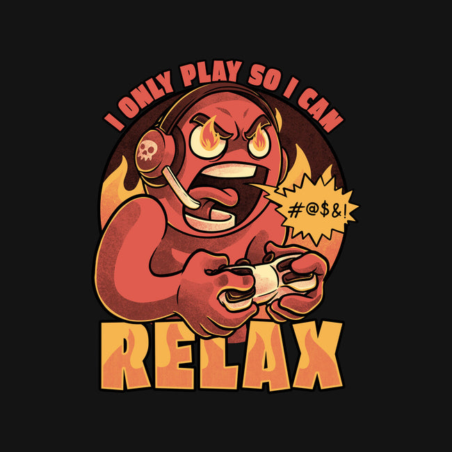Video Game Relax Player-Womens-Racerback-Tank-Studio Mootant