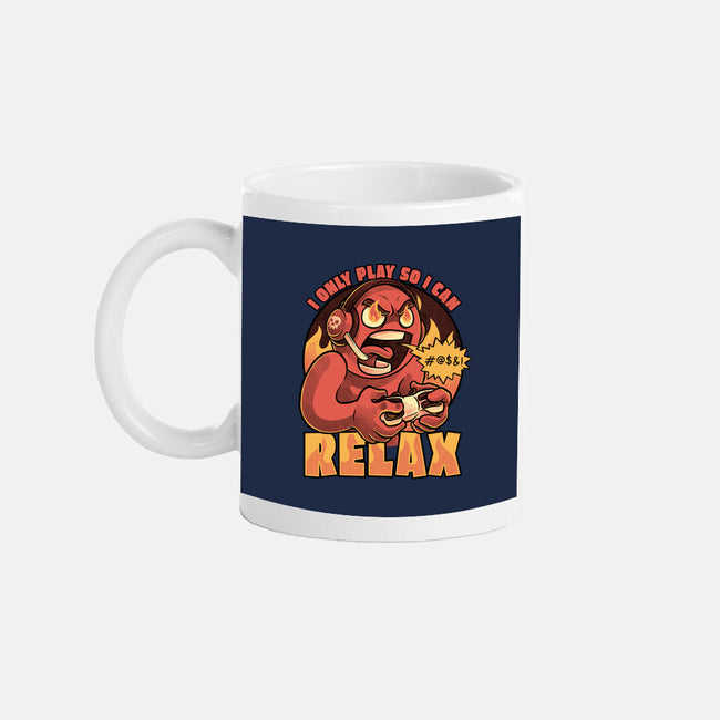 Video Game Relax Player-None-Mug-Drinkware-Studio Mootant