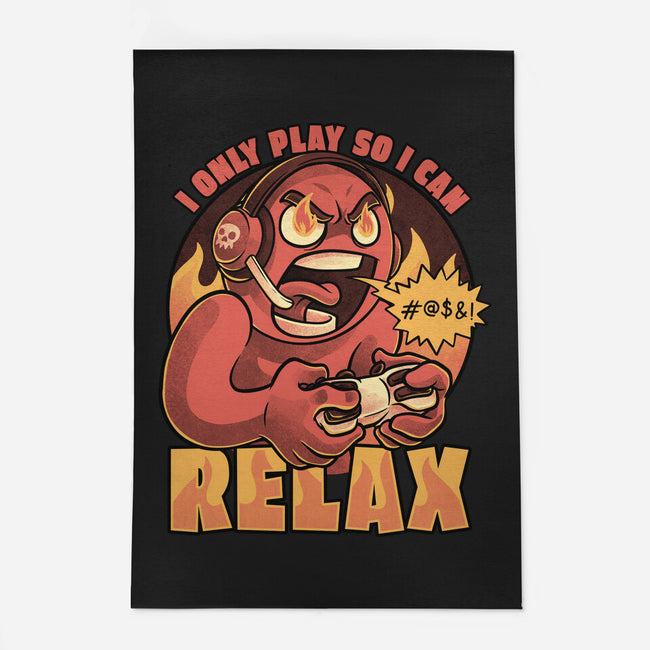 Video Game Relax Player-None-Indoor-Rug-Studio Mootant