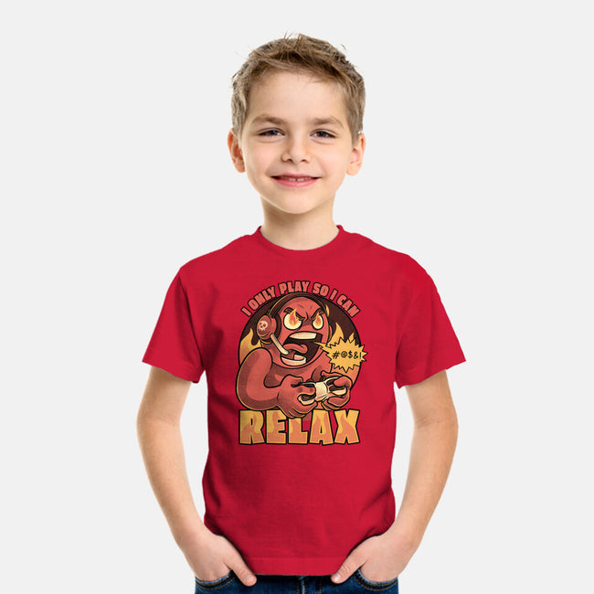 Video Game Relax Player-Youth-Basic-Tee-Studio Mootant