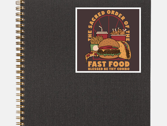 Sacred Order Of Fast Food