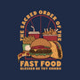 Sacred Order Of Fast Food-Unisex-Kitchen-Apron-Studio Mootant