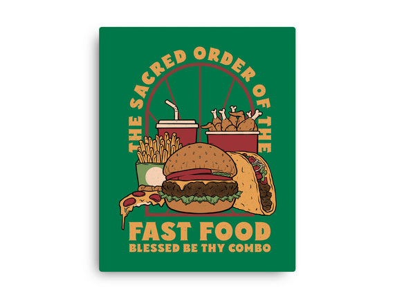 Sacred Order Of Fast Food