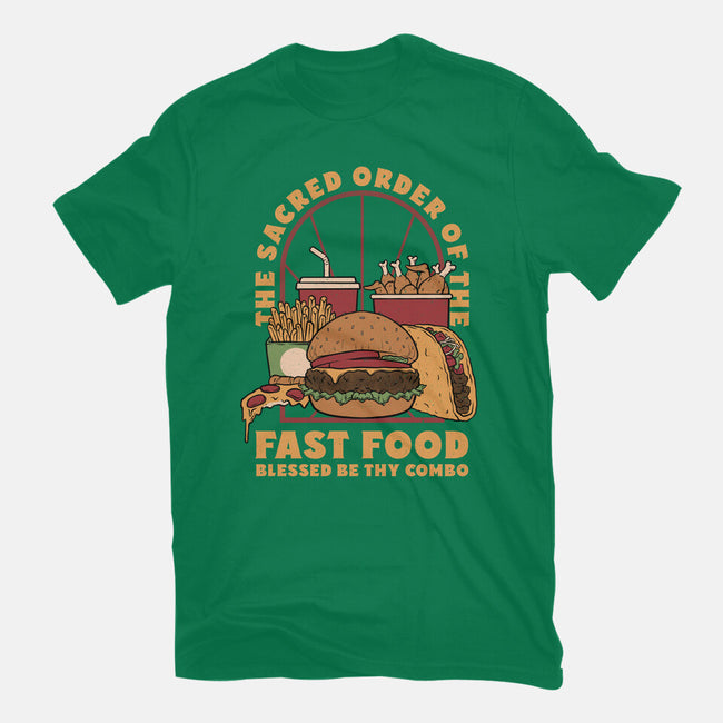 Sacred Order Of Fast Food-Unisex-Basic-Tee-Studio Mootant