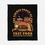 Sacred Order Of Fast Food-None-Fleece-Blanket-Studio Mootant
