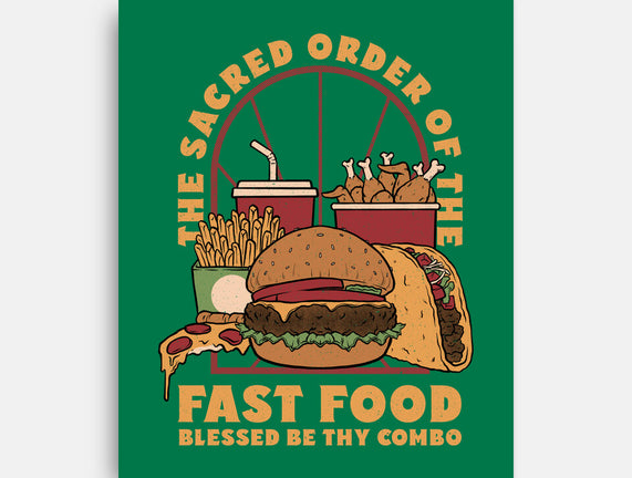 Sacred Order Of Fast Food