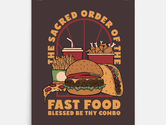 Sacred Order Of Fast Food