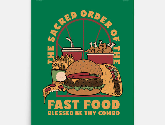 Sacred Order Of Fast Food