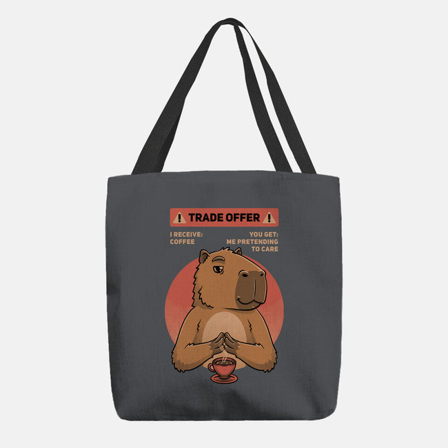 Capybara Coffee Trade-None-Basic Tote-Bag-Studio Mootant