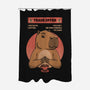 Capybara Coffee Trade-None-Polyester-Shower Curtain-Studio Mootant