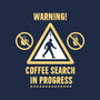 Warning Coffee Search-None-Stretched-Canvas-rocketman_art