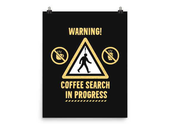 Warning Coffee Search