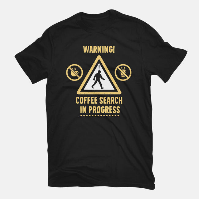 Warning Coffee Search-Womens-Basic-Tee-rocketman_art