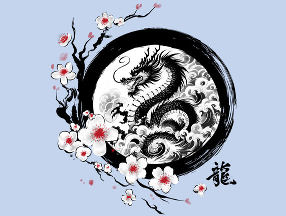Year Of The Dragon Sumi-e