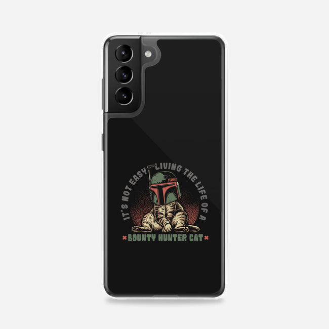 Bounty Hunter Cat-Samsung-Snap-Phone Case-gorillafamstudio