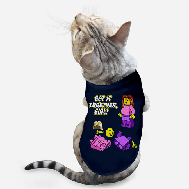 Get It Together Girl-Cat-Basic-Pet Tank-dwarmuth