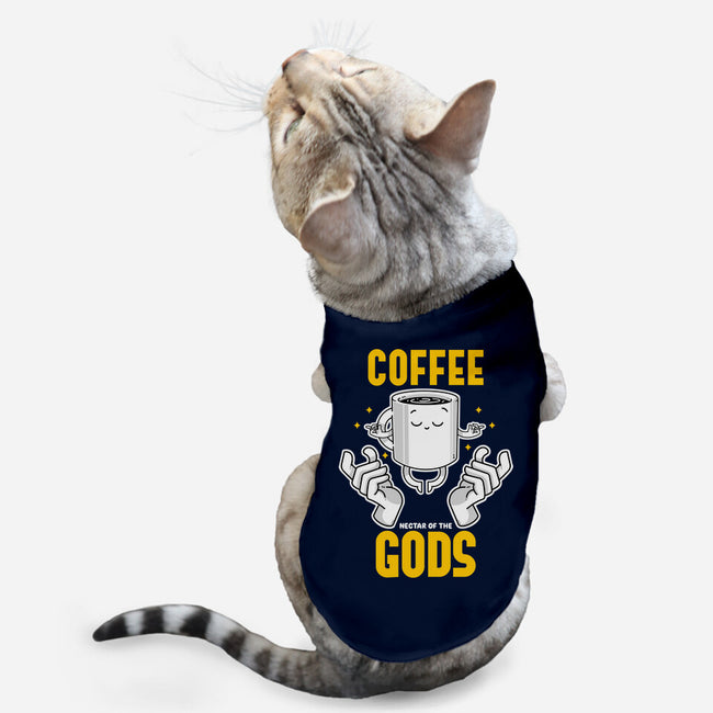 Coffee Nectar Of The God-Cat-Basic-Pet Tank-Tri haryadi