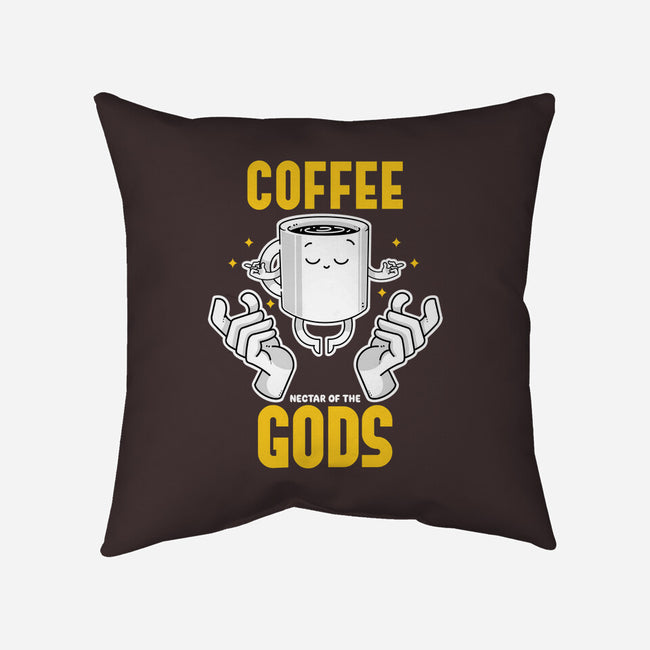 Coffee Nectar Of The God-None-Removable Cover-Throw Pillow-Tri haryadi