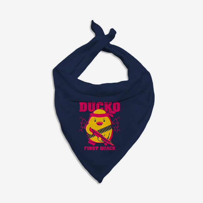 Ducko First Quack-Cat-Bandana-Pet Collar-estudiofitas