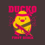 Ducko First Quack-None-Zippered-Laptop Sleeve-estudiofitas