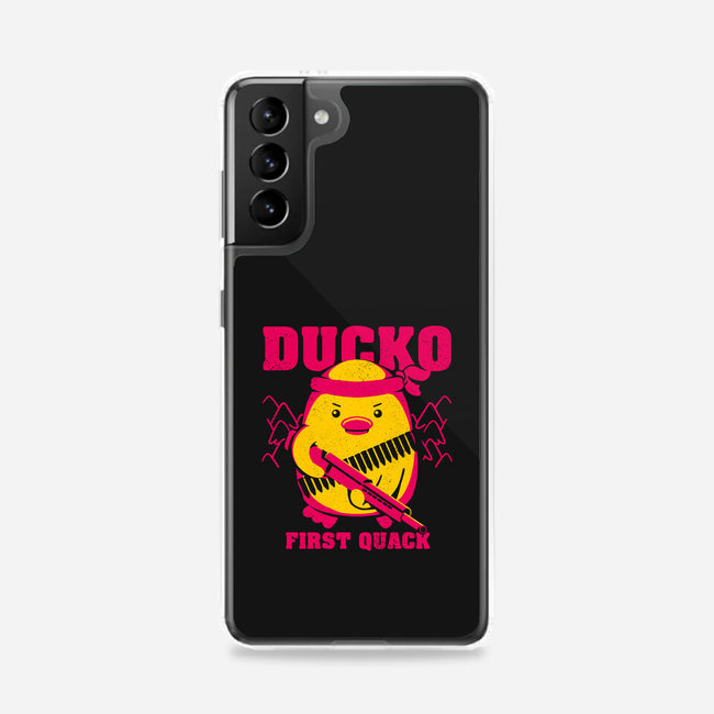 Ducko First Quack-Samsung-Snap-Phone Case-estudiofitas
