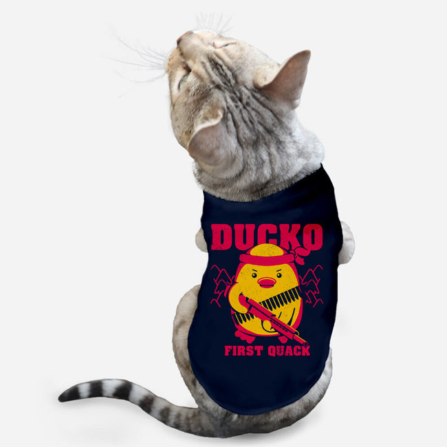 Ducko First Quack-Cat-Basic-Pet Tank-estudiofitas