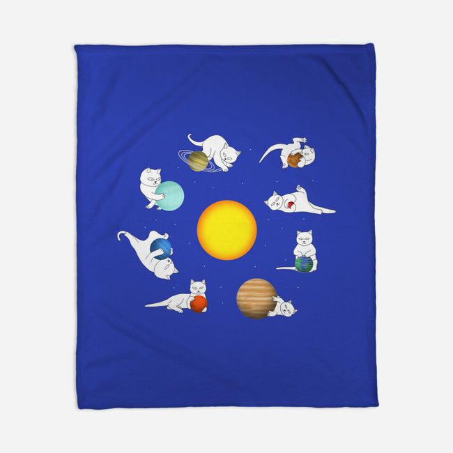 Chaos In The Solar System-None-Fleece-Blanket-sachpica