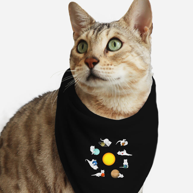 Chaos In The Solar System-Cat-Bandana-Pet Collar-sachpica