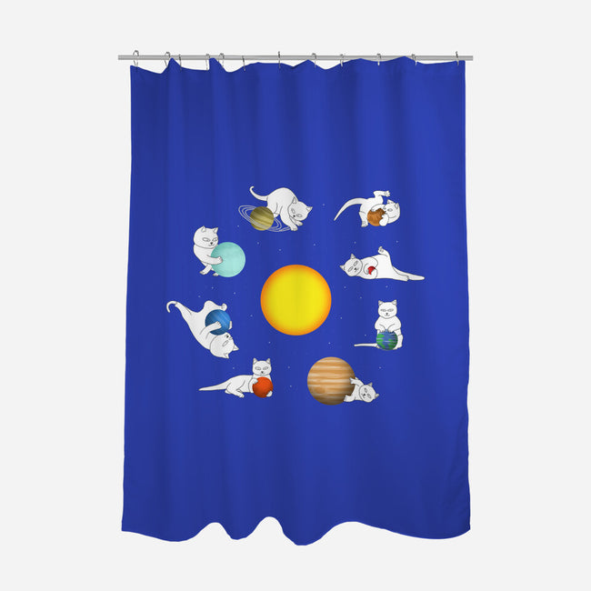Chaos In The Solar System-None-Polyester-Shower Curtain-sachpica