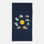 Chaos In The Solar System-None-Beach-Towel-sachpica