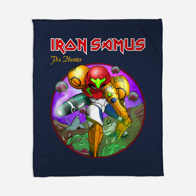 Iron Samus-None-Fleece-Blanket-drbutler