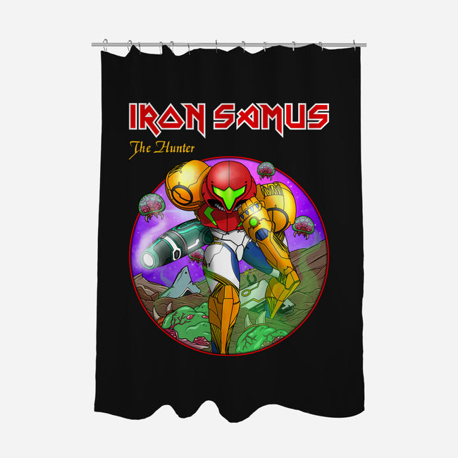 Iron Samus-None-Polyester-Shower Curtain-drbutler