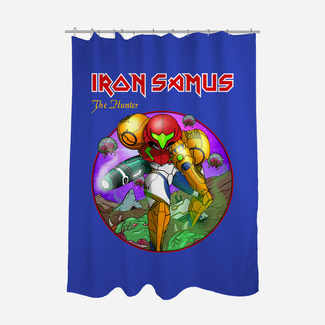 Iron Samus-None-Polyester-Shower Curtain-drbutler