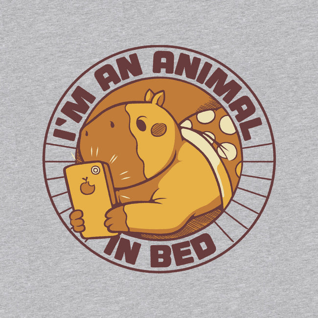 I'm An Animal In Bed-Cat-Basic-Pet Tank-tobefonseca
