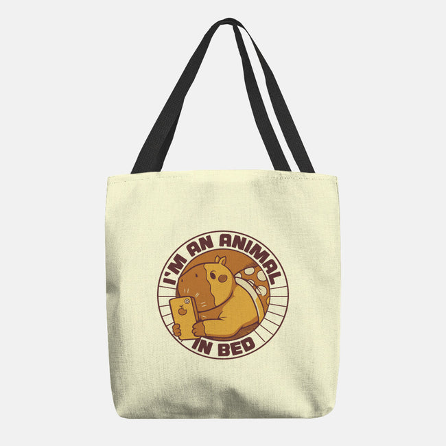 I'm An Animal In Bed-None-Basic Tote-Bag-tobefonseca