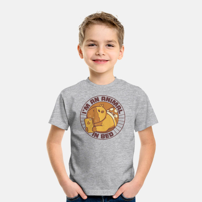 I'm An Animal In Bed-Youth-Basic-Tee-tobefonseca