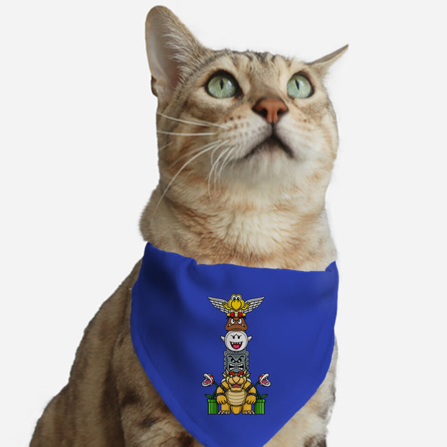 Totem Of Terror-Cat-Adjustable-Pet Collar-drbutler
