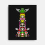Totem Of Heroes-None-Stretched-Canvas-drbutler