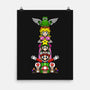 Totem Of Heroes-None-Matte-Poster-drbutler