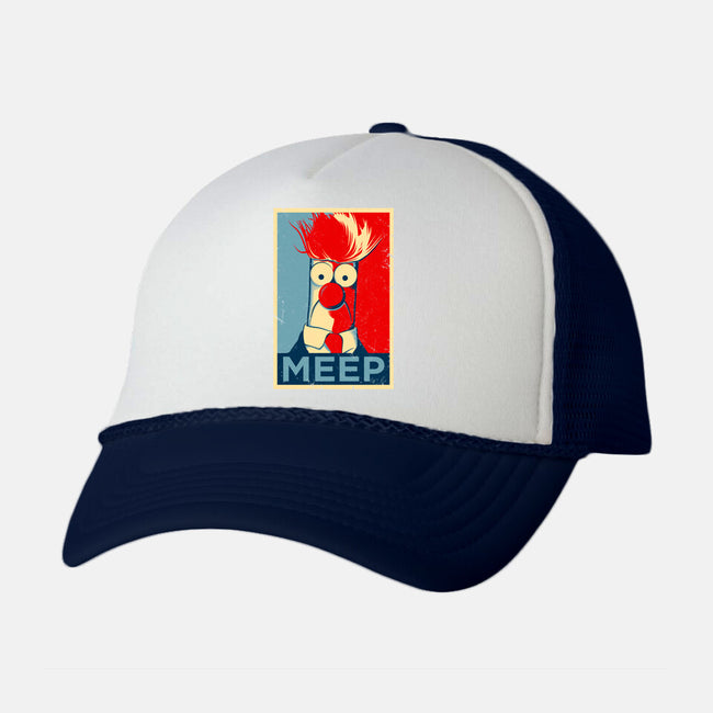 Vote Meep-Unisex-Trucker-Hat-drbutler