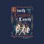 Live Laugh Love Medieval Style-None-Glossy-Sticker-Nemons