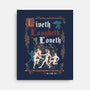 Live Laugh Love Medieval Style-None-Stretched-Canvas-Nemons