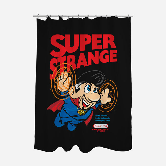 Super Strange-None-Polyester-Shower Curtain-arace