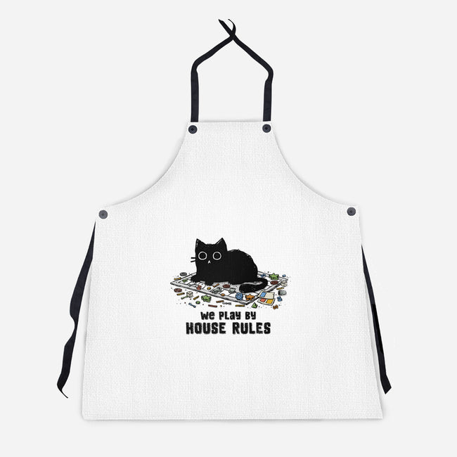 We Play By House Rules-Unisex-Kitchen-Apron-kg07