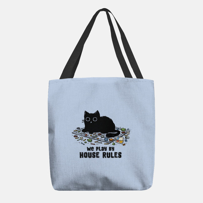 We Play By House Rules-None-Basic Tote-Bag-kg07